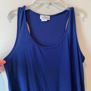 Women’s razor back long tank